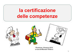 certificazione delle competenze